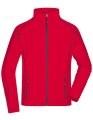 Heren Fleece Vest Daiber JN597 Rood-Carbon